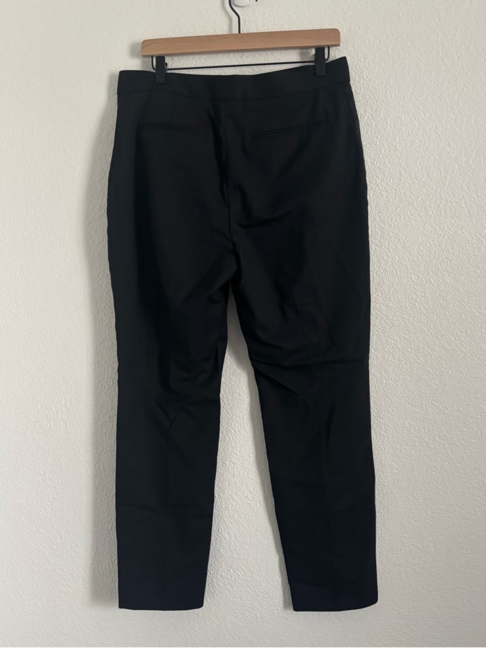 Reiss Women's Size 10 Black Naiya Tuxedo Trouser Pants - Picture 5 of 5